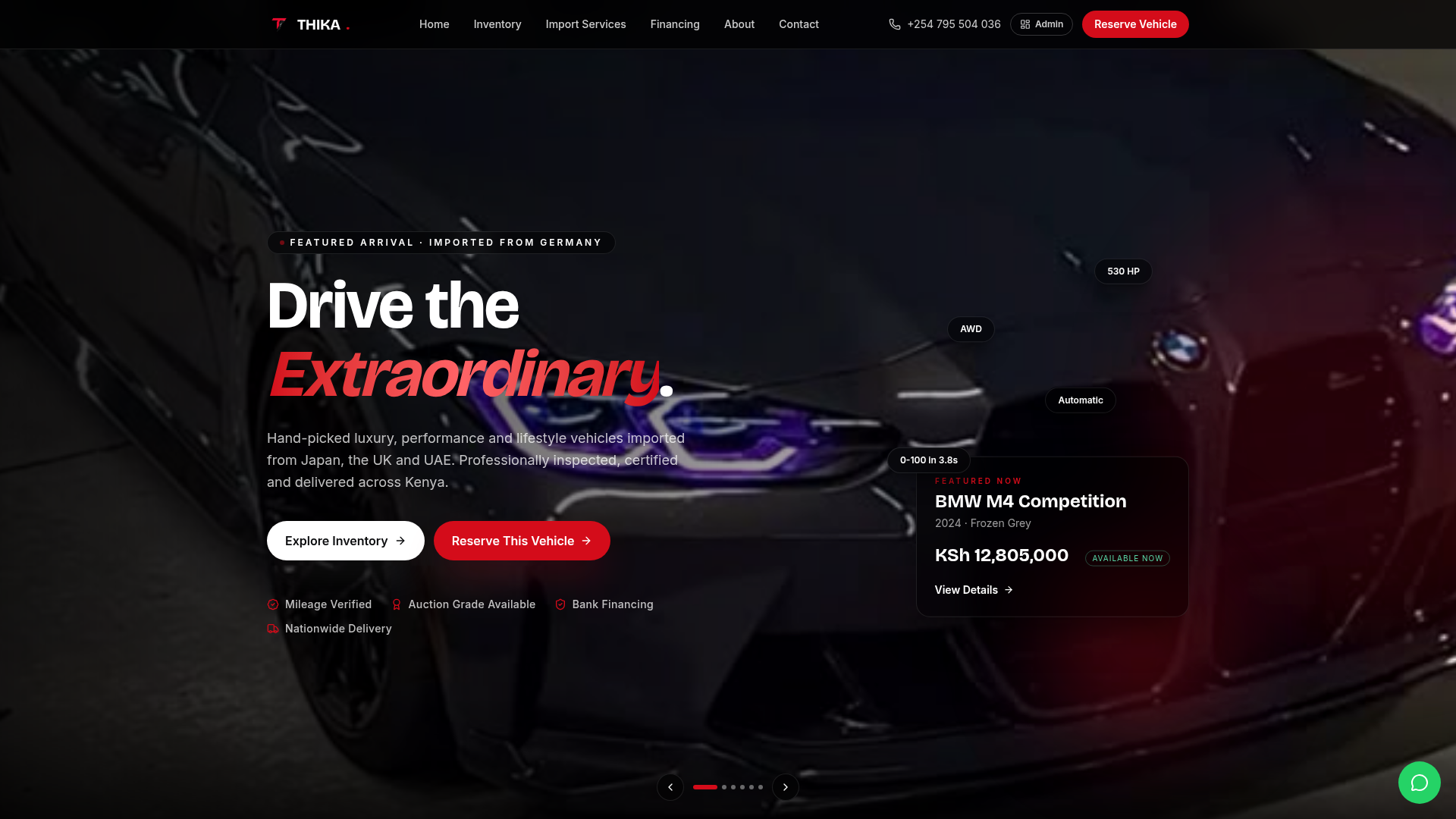 Auto dealership